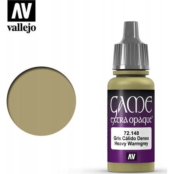 Vallejo Vallejo: 72.148 - Game Color - Warm Grey (18 ml)