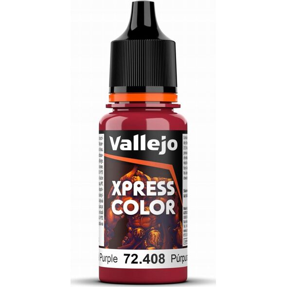 Vallejo Vallejo: 72.408 - Xpress Color - Cardinal Purple (18 ml)