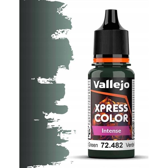 Vallejo Vallejo: 72.482 - Xpress Color Intense - Monastic Green (18 ml)