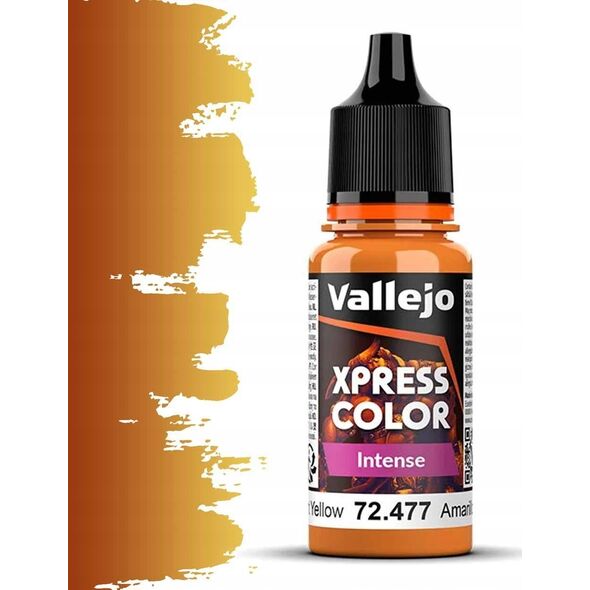 Vallejo Vallejo: 72.477 - Xpress Color Intense - Dreadnought Yellow (18 ml)