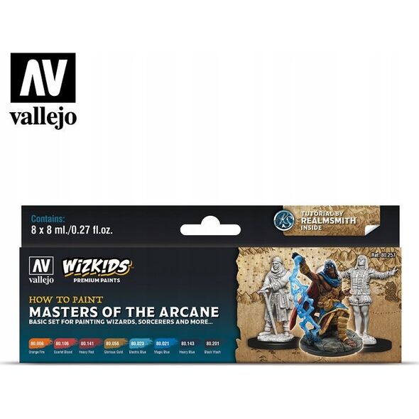 Vallejo Vallejo: Wizkids - Masters of the Arcane 8x8 ml