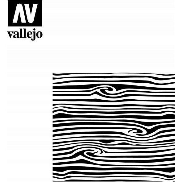 Vallejo Vallejo: Stencils - Wood Texture 2