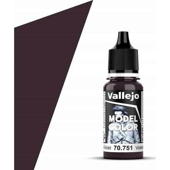 Vallejo Vallejo: 70.751 - Model Color - Black Violet (18 ml)