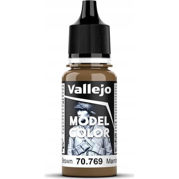 Vallejo Vallejo: 70.769 - Model Color - Mustard Brown (18 ml)
