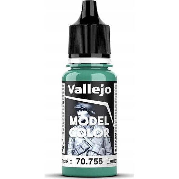 Vallejo Vallejo: 70.755 - Model Color - Light Emerald (18 ml)