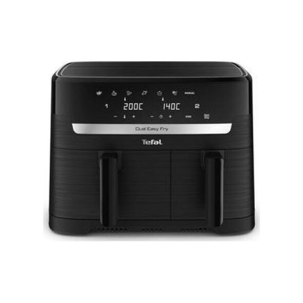 Frytkownica beztłuszczowa Tefal Tefal EY 901 N Dual Easy Fry Essential