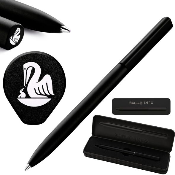 Pelikan Długopis metalowy INEO Elements K6 Black Rock na prezent PELIKAN