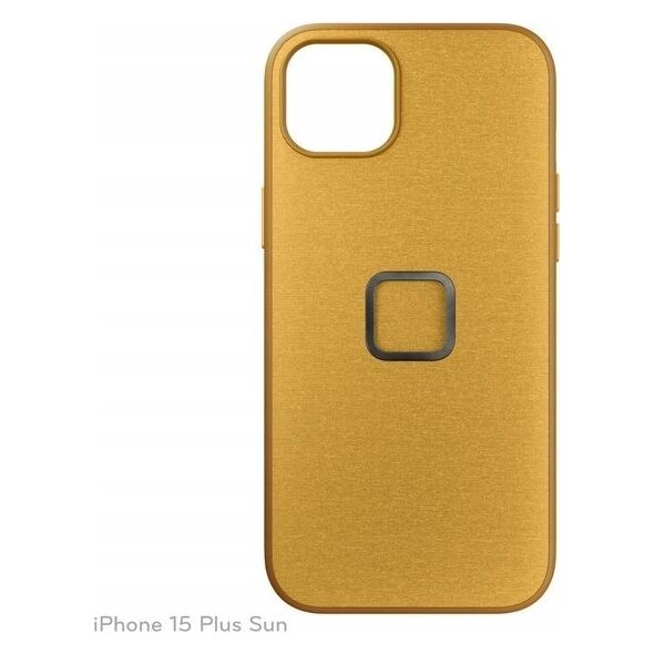 Peak Design Peak Design Mobile Etui Everyday Case Fabric iPhone 15 Plus - Żółte