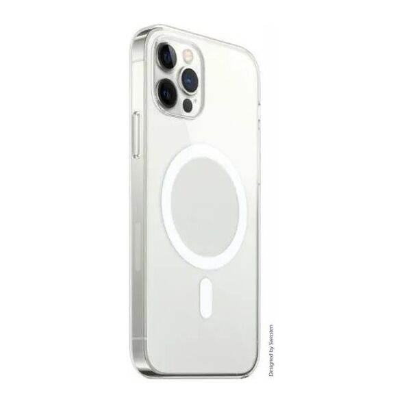 Swissten Clear Jelly MagStick iPhone 12 Pro Max Transparent Cover