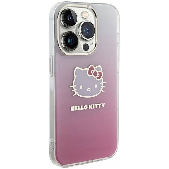 Sourcing Hello Kitty HKHCP15LHDGKEP iPhone 15 Pro 6.1" pink/pink hardcase IML Gradient Electrop Kitty Head
