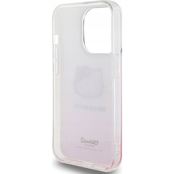 Sourcing Hello Kitty HKHCP15LHDGKEP iPhone 15 Pro 6.1" pink/pink hardcase IML Gradient Electrop Kitty Head