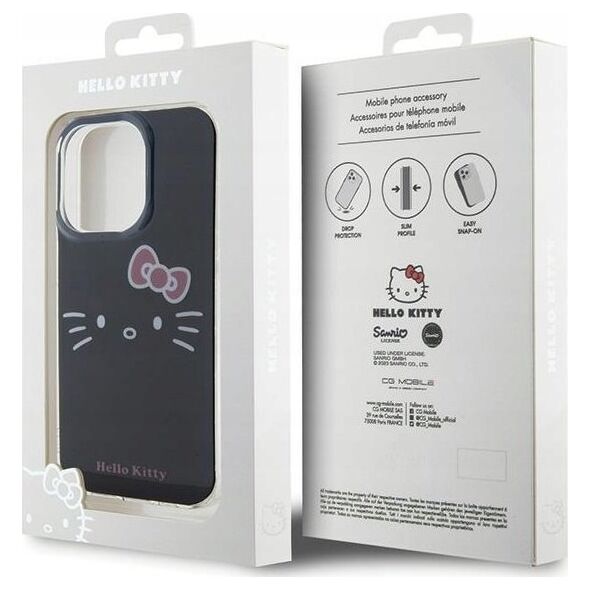 Sourcing Hello Kitty HKHCP15LHKHLK iPhone 15 Pro 6.1" black/black hardcase IML Kitty Face