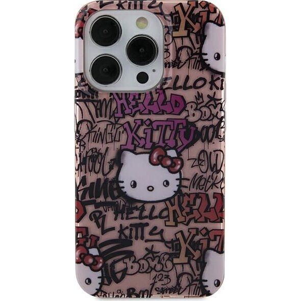 Sourcing Hello Kitty HKHCN61HDGPTP iPhone 11 / Xr 6.1" pink/pink hardcase IML Tags Graffiti