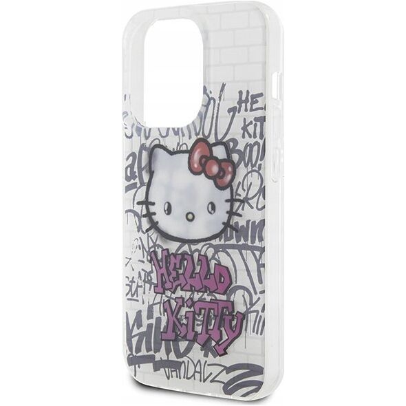 Sourcing Hello Kitty HKHCP15XHDGPHT iPhone 15 Pro Max 6.7" white/white hardcase IML Kitty On Bricks Graffiti