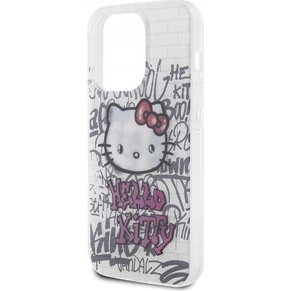 Sourcing Hello Kitty HKHCP15LHDGPHT iPhone 15 Pro 6.1" white/white hardcase IML Kitty On Bricks Graffiti