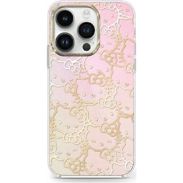 Sourcing Hello Kitty HKHCN61HCHPEP iPhone 11 / Xr 6.1" pink/pink hardcase IML Gradient Electrop Crowded Kitty Head