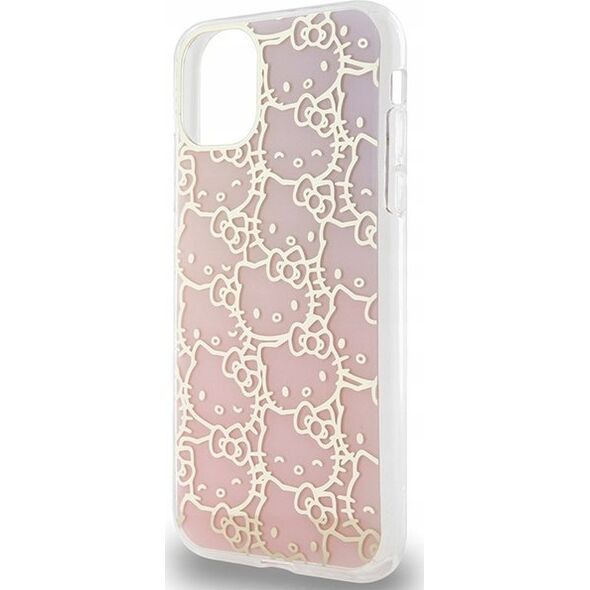 Sourcing Hello Kitty HKHCN61HCHPEP iPhone 11 / Xr 6.1" pink/pink hardcase IML Gradient Electrop Crowded Kitty Head