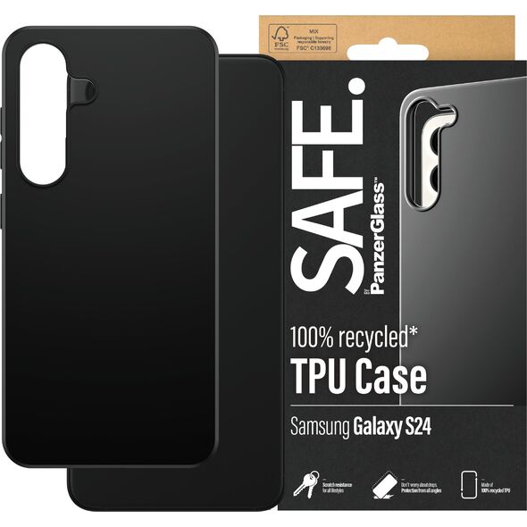 PanzerGlass SAFE. by PanzerGlass Case Samsung Galaxy S24, Black