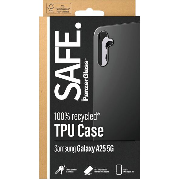 PanzerGlass SAFE. by PanzerGlass Case Samsung A25 5G, Black