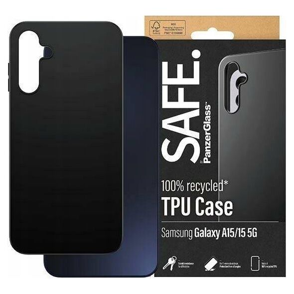 PanzerGlass SAFE. by PanzerGlass Case Samsung A15, A15 5G, Black