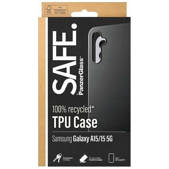 PanzerGlass SAFE. by PanzerGlass Case Samsung A15, A15 5G, Black