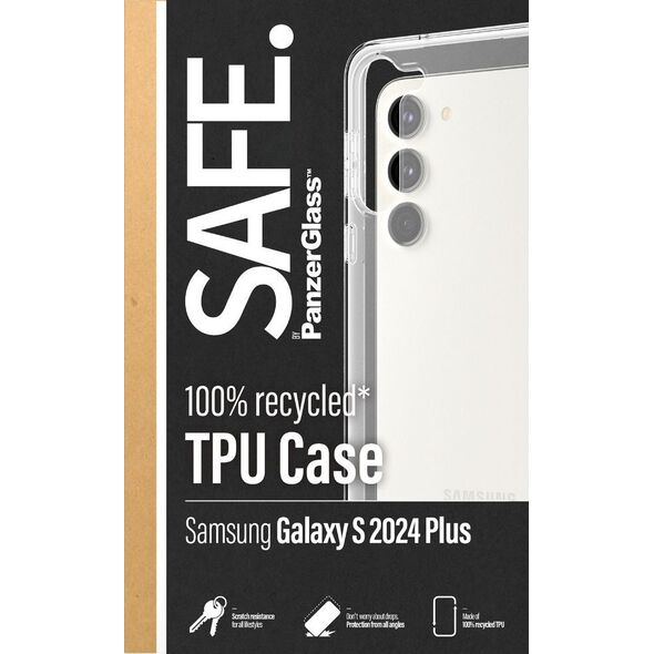 PanzerGlass SAFE. by PanzerGlass Case Samsung Galaxy S24 Plus, clear