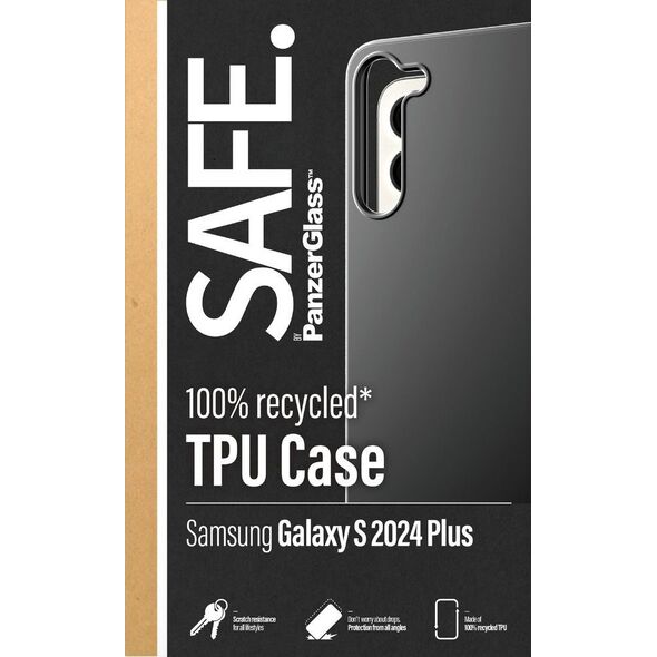 PanzerGlass SAFE. by PanzerGlass Case Samsung Galaxy S24 Plus, Black
