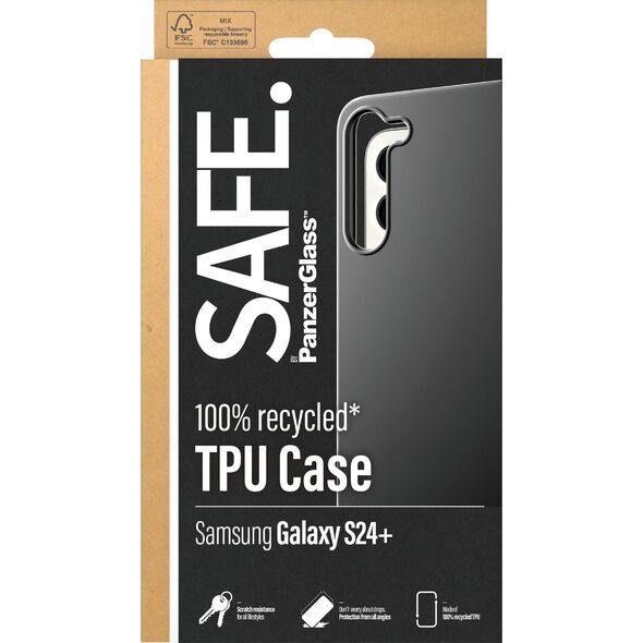 PanzerGlass SAFE. by PanzerGlass Case Samsung Galaxy S24 Plus, Black