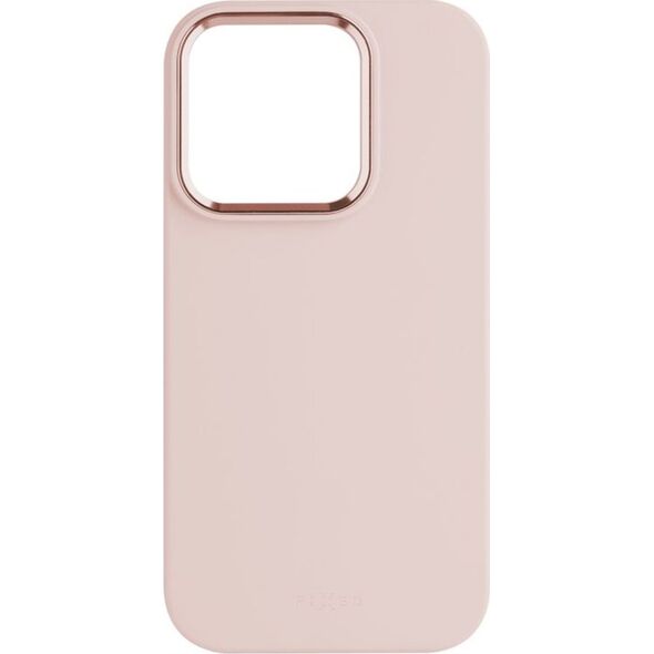 Fixed Fixed | MagFlow | Back cover | Apple | iPhone 15 | Liquid silicon | Pink