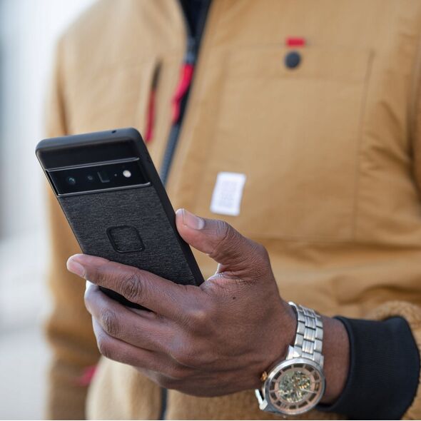 Peak Design Peak Design Mobile Etui Everyday Case Fabric Google Pixel 8 - Żółte