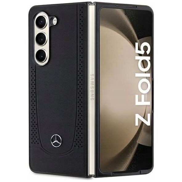 Mercedes Mercedes MEHCZFD5ARMBK Z Fold5 F946 czarny/black hardcase Leather Urban