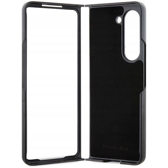 Mercedes Mercedes MEHCZFD5ARMBK Z Fold5 F946 czarny/black hardcase Leather Urban