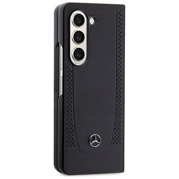 Mercedes Mercedes MEHCZFD5ARMBK Z Fold5 F946 czarny/black hardcase Leather Urban