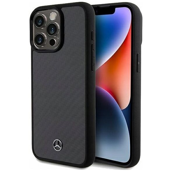 Mercedes Mercedes MEHCP15XRCABK iPhone 15 Pro Max 6.7" czarny/black hardcase Carbon Fiber Dynamic