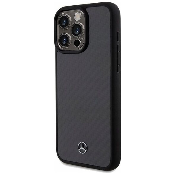 Mercedes Mercedes MEHCP15XRCABK iPhone 15 Pro Max 6.7" czarny/black hardcase Carbon Fiber Dynamic