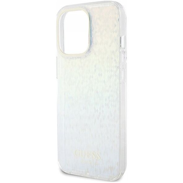 Guess Guess GUHCP15XHDECMI iPhone 15 Pro Max 6.7" wielokolorowy hardcase IML Faceted Mirror Disco Iridescent