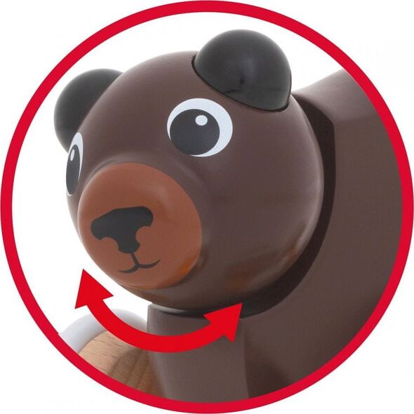 Ravensburger BRIO 30338 Push Along Bear