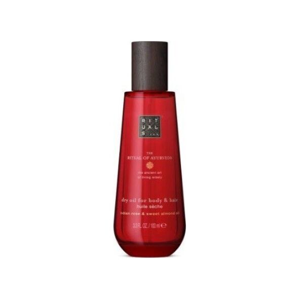 Rituals Rituals The Ritual Of Ayurveda Dry Oil For Body & Hair Indian Rose & Sweet Almond Oil 100ml. - suchy olejek do ciała i włosów