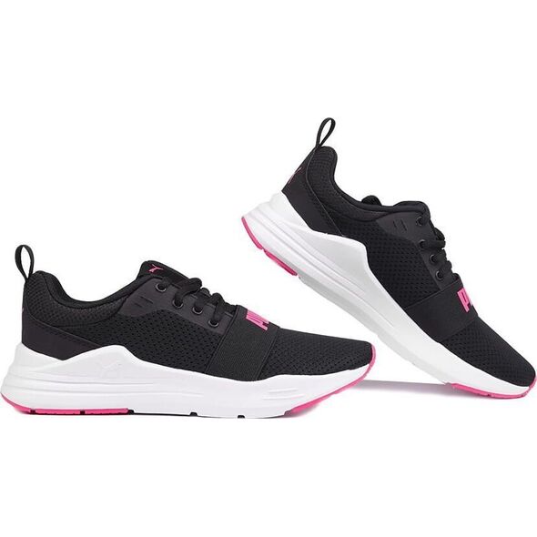 Puma Buty dla dzieci Puma Wired Run Jr czarne 374214 20 37,5
