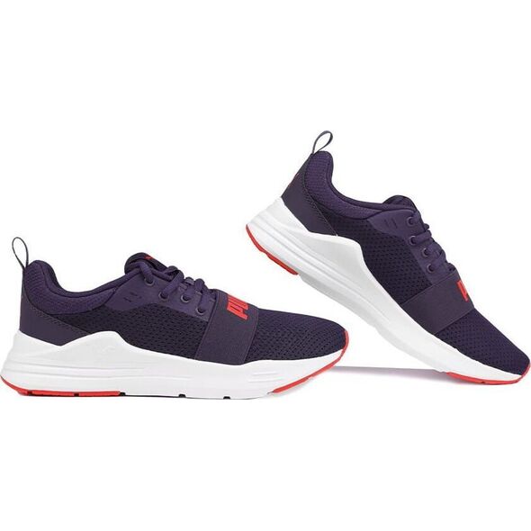 Puma Buty dla dzieci Puma Wired Run Jr granatowe 374214 21 37