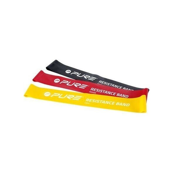 Pure2Improve Pure2Improve Resistance Bands Bulk Package of 40 - Heavy Black