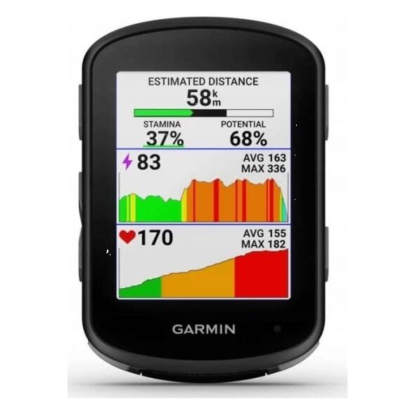 Garmin Licznik rowerowy komputer Garmin Edge 540 Czarny Mapy GPS Nawigacja