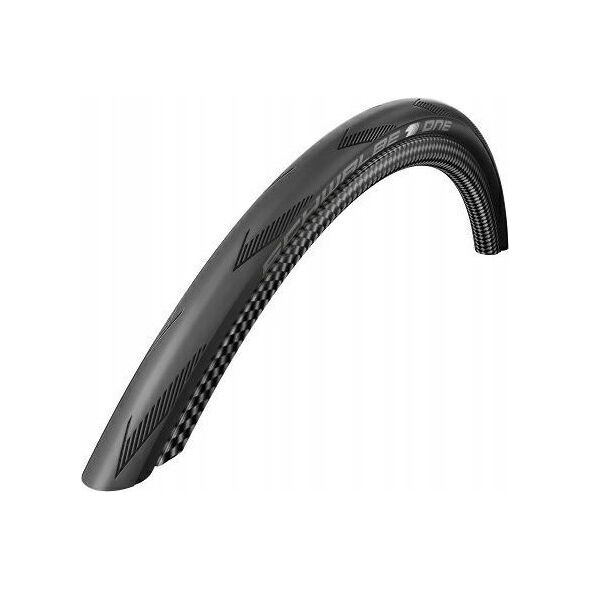 Schwalbe SCHWALBE One Folding tire (28-406) Black, ADDIX, RaceGuard, PSI max:115 PSI, Weight:200 g