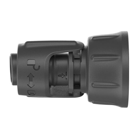 Gardena Gardena 13222-20, Tap connector, 1/2", Plastic, Black