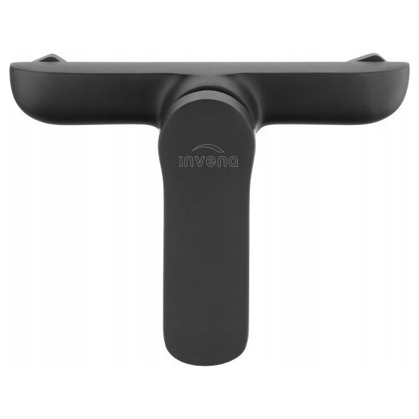 Bateria prysznicowa Invena Invena bateria natryskowa Siros czarna BN-90-004