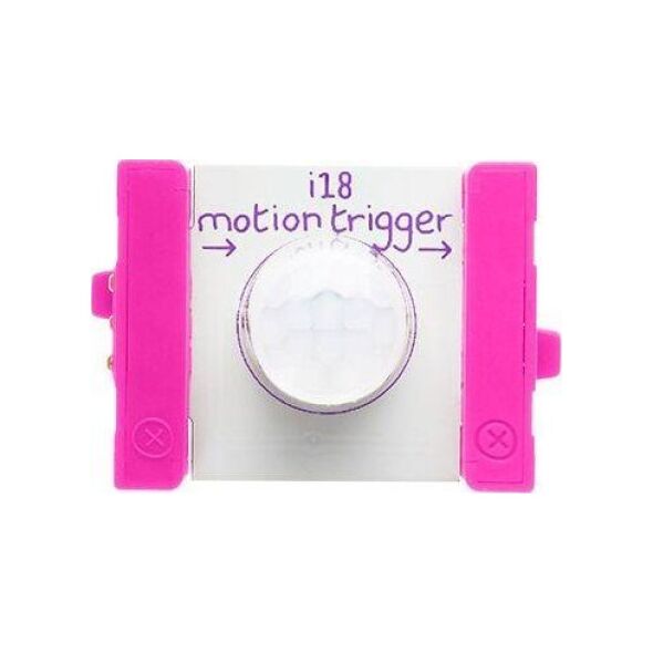 LittleBits littleBits motion trigger, Motion sensor, littleBits, Purple, White, 95.2 mm, 190.5 mm, 12.7 mm
