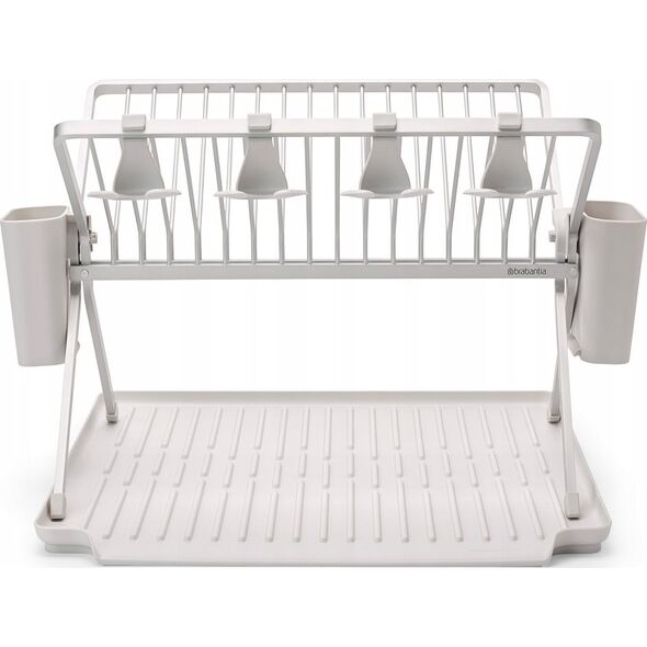 Brabantia Brabantia Foldable Dish Drying Rack Large Dark Light Grey