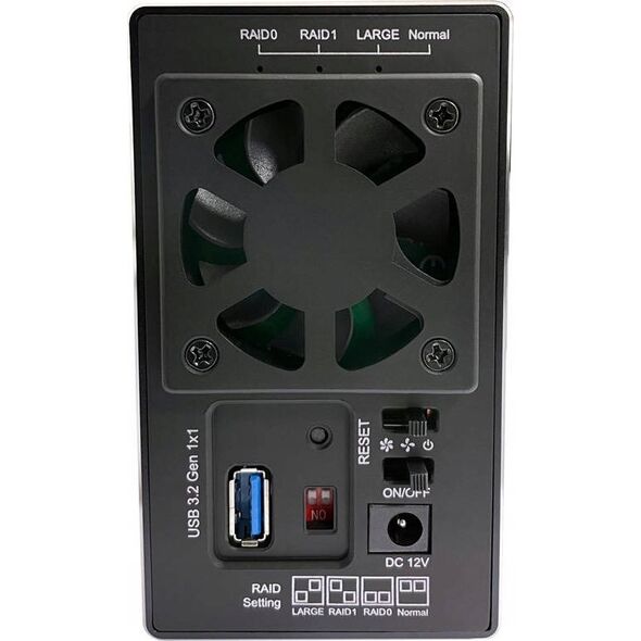 Obudowa LC-Power LC-Power Geh 8.9cm (2x3,5") LC-35U3-RAID-2