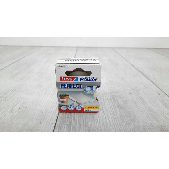 Tesa tesa extra Power Perfect Gewebeband 2,75m 38mm weiß
