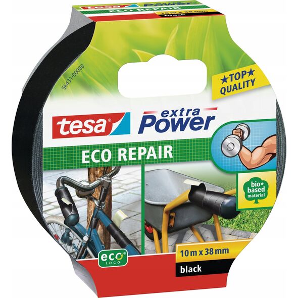 Tesa tesa extra Power Eco Repair 10m 38mm schwarz